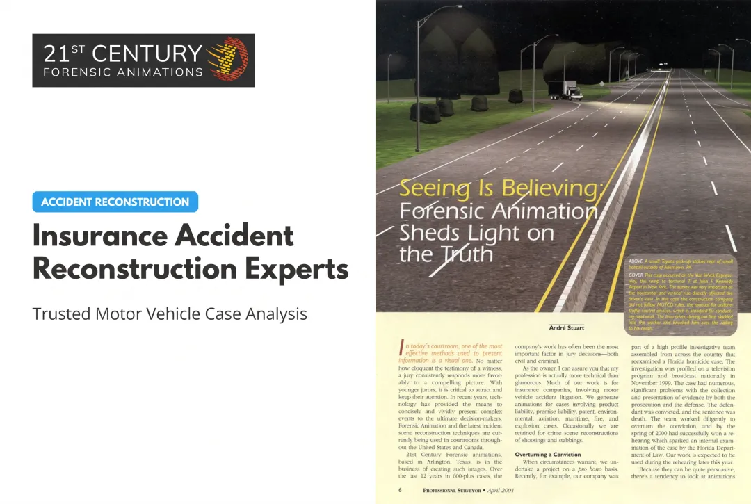 Insurance Accident Reconstruction Experts