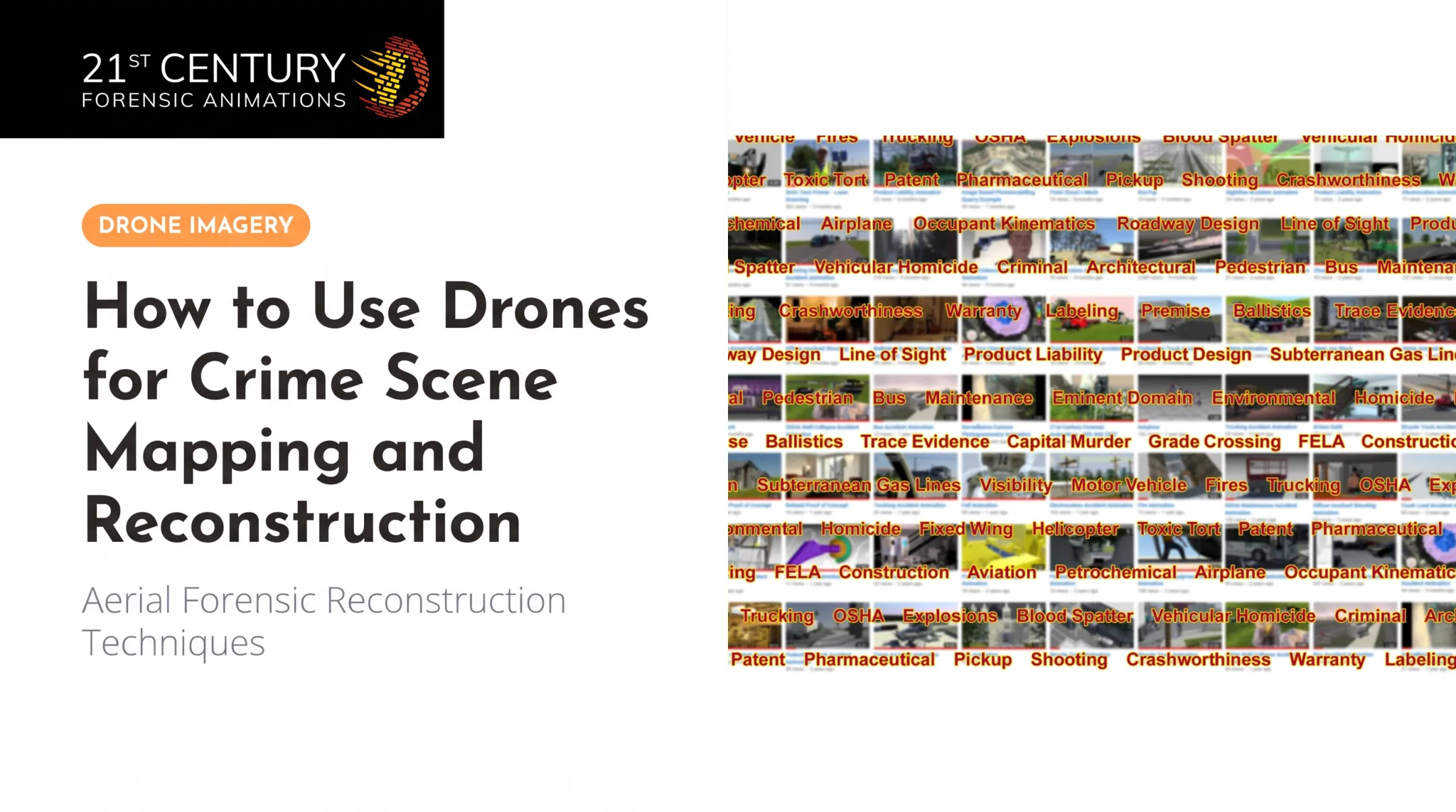 How to Use Drones for Crime Scene Mapping and Reconstruction