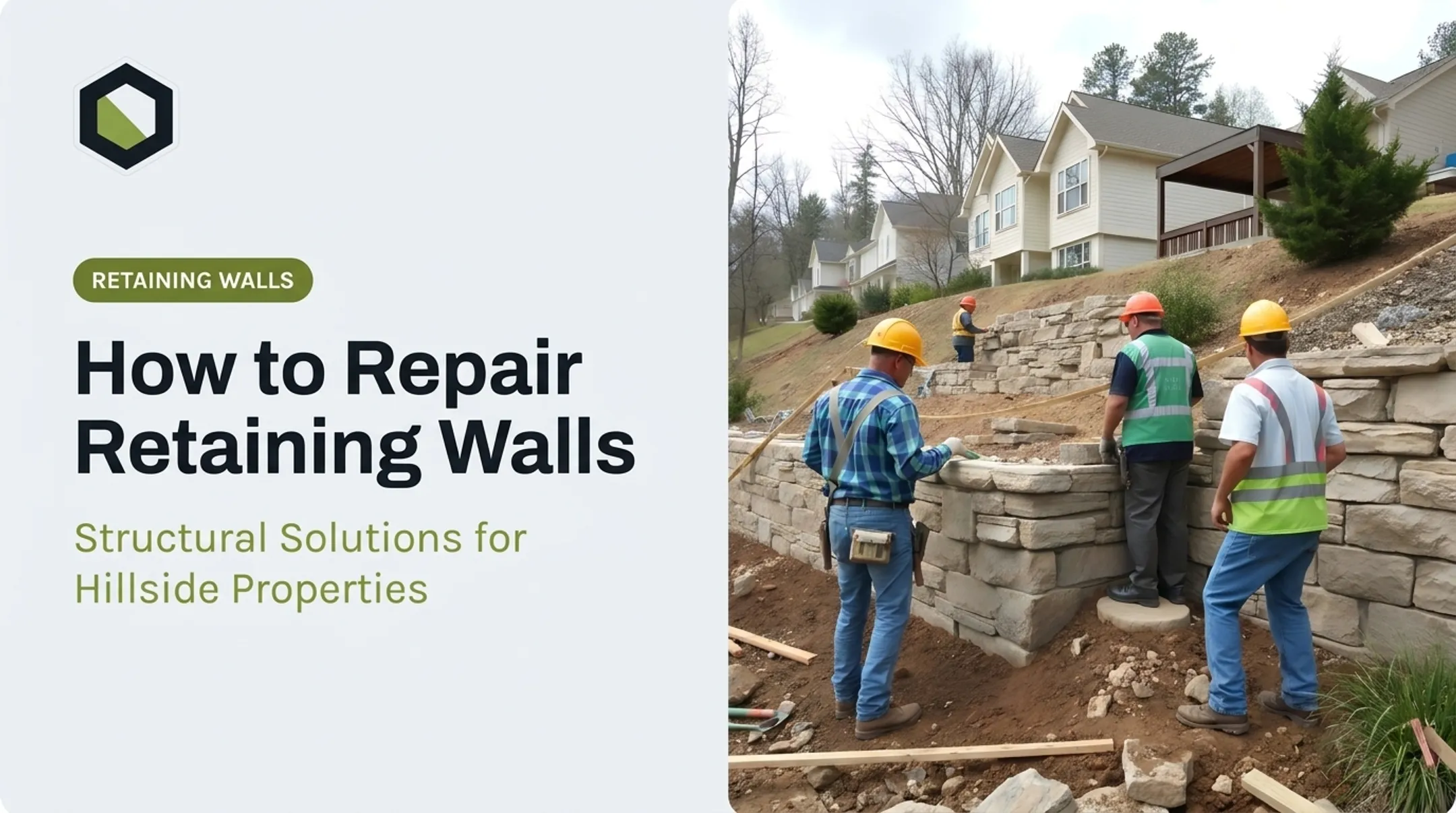 How to Repair Retaining Walls