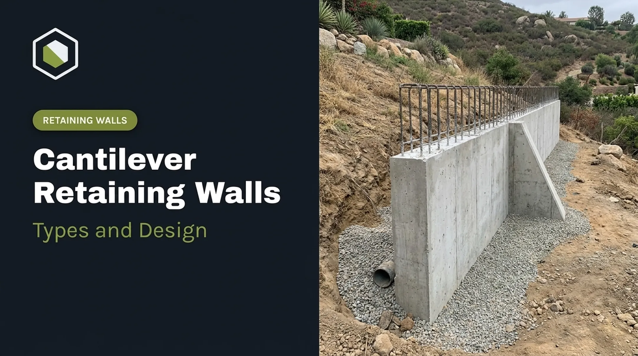 Cantilever Retaining Walls: Types and Design