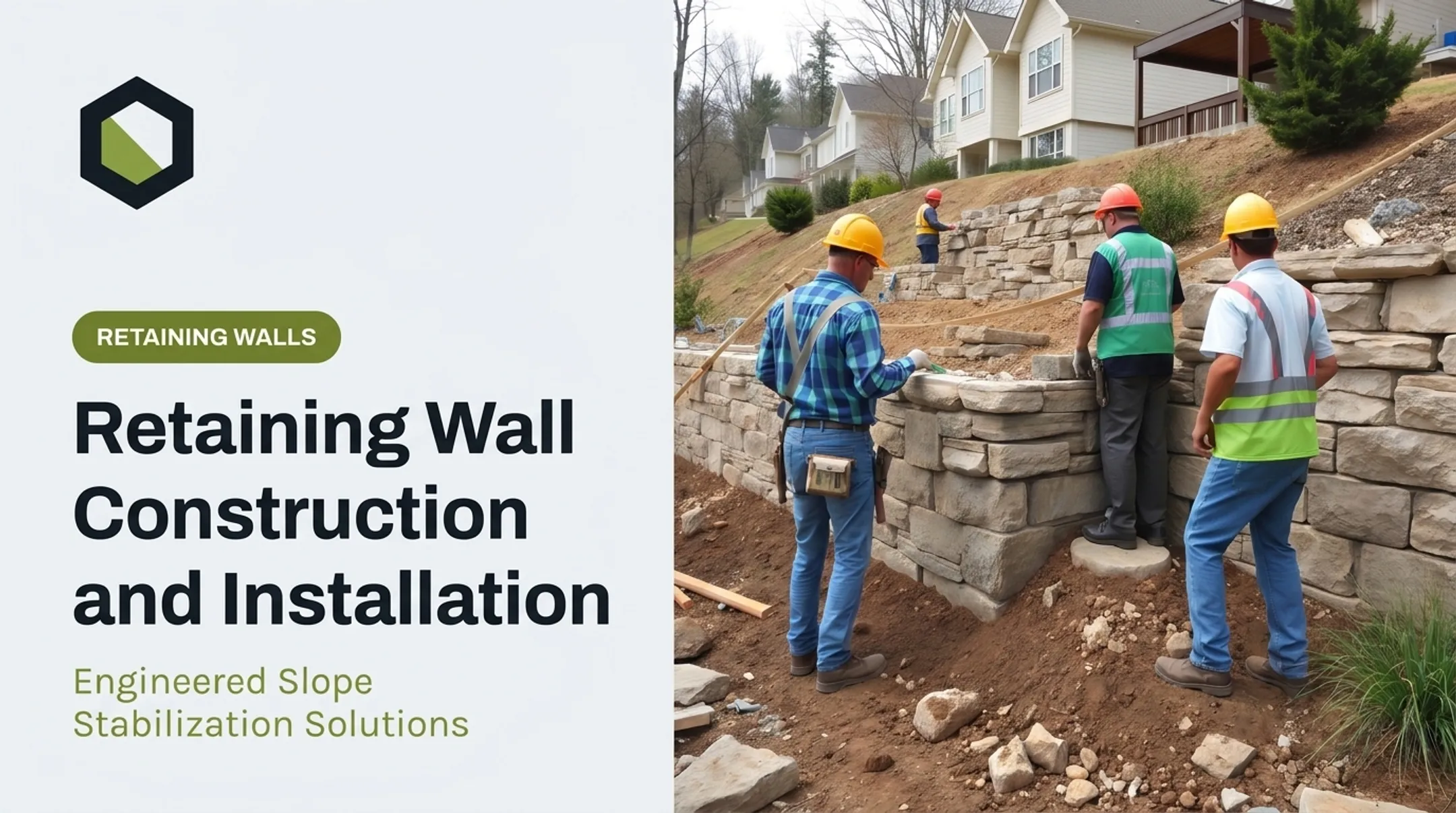 Retaining Wall Construction and Installation