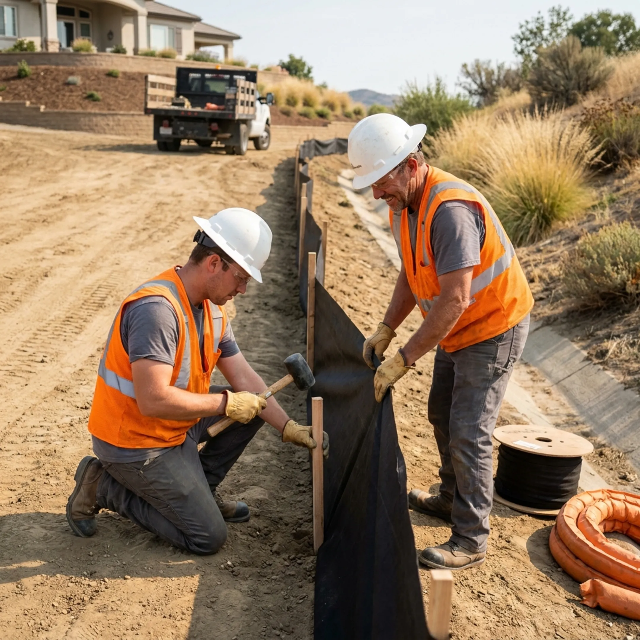 Silt Fence and Turbidity Barrier Installation Services