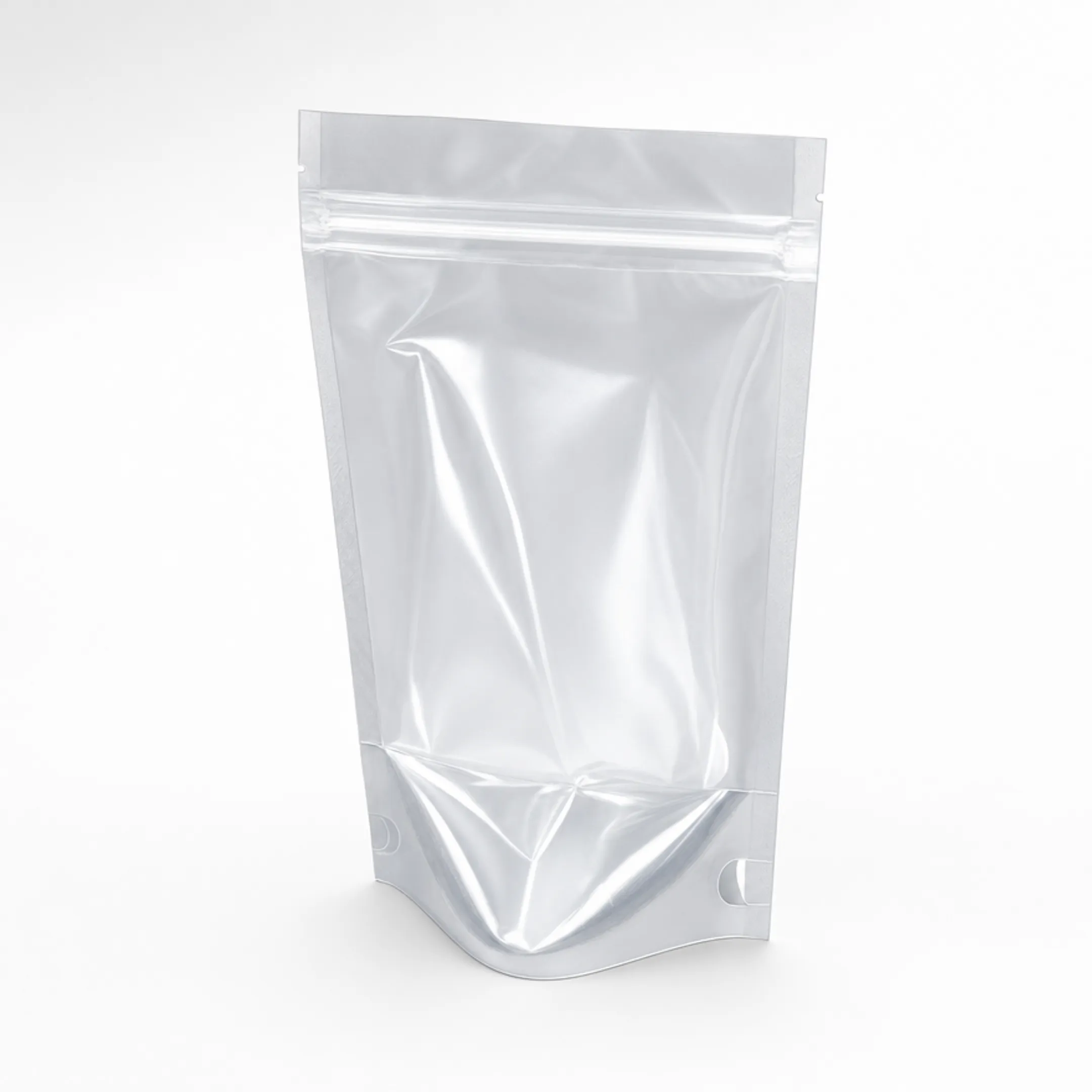 Flexible stand-up pouch packaging with tamper-evident seal for pharmaceuticals