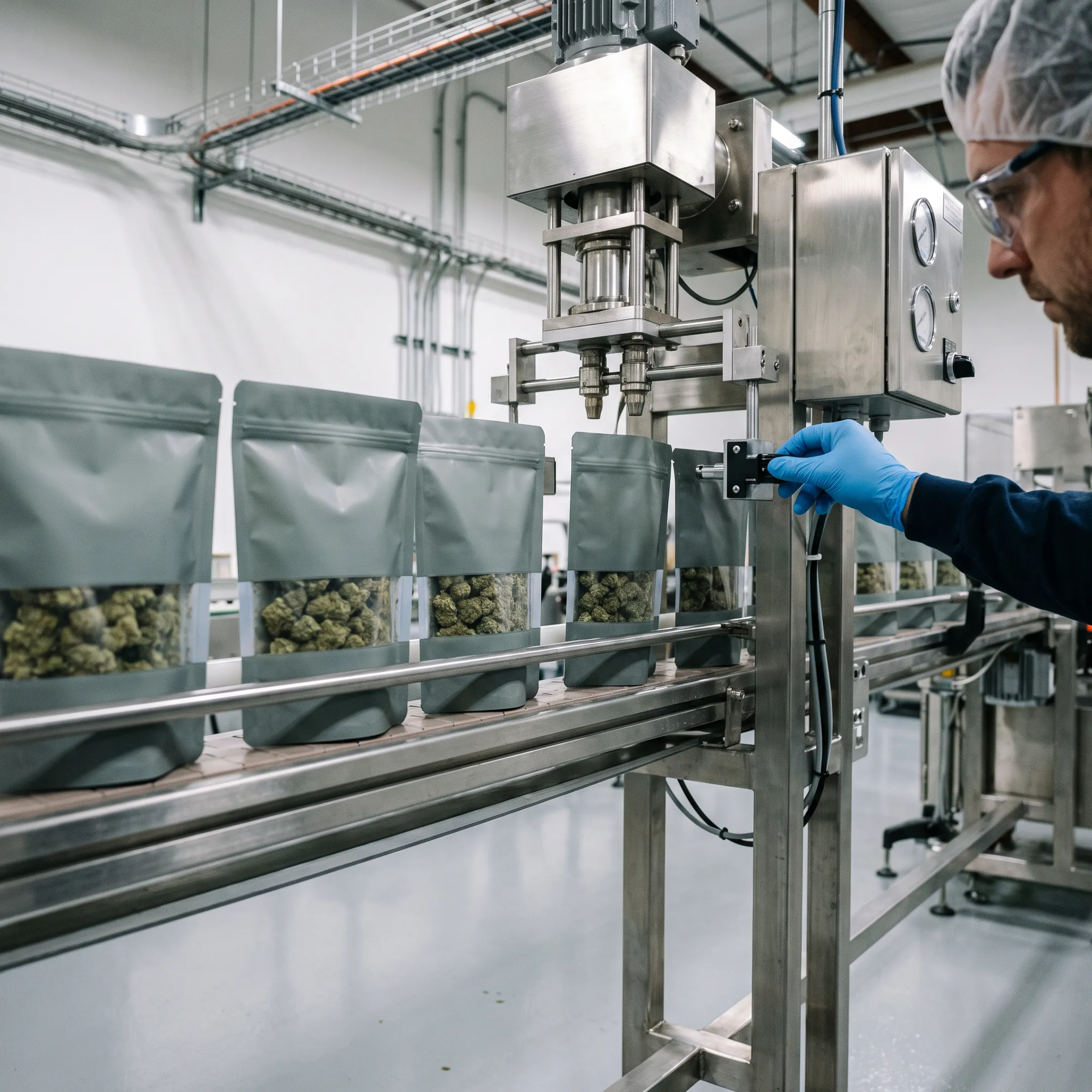 Cannabis flexible laminate packaging