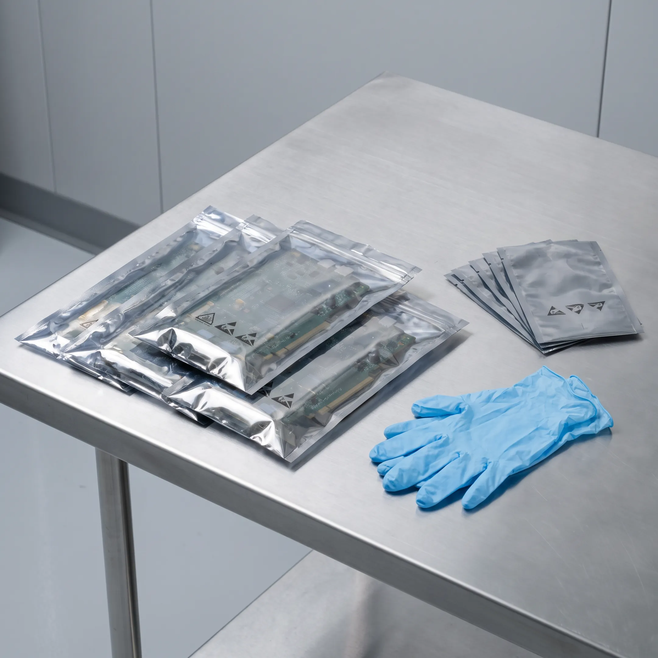 ESD anti-static electronics packaging