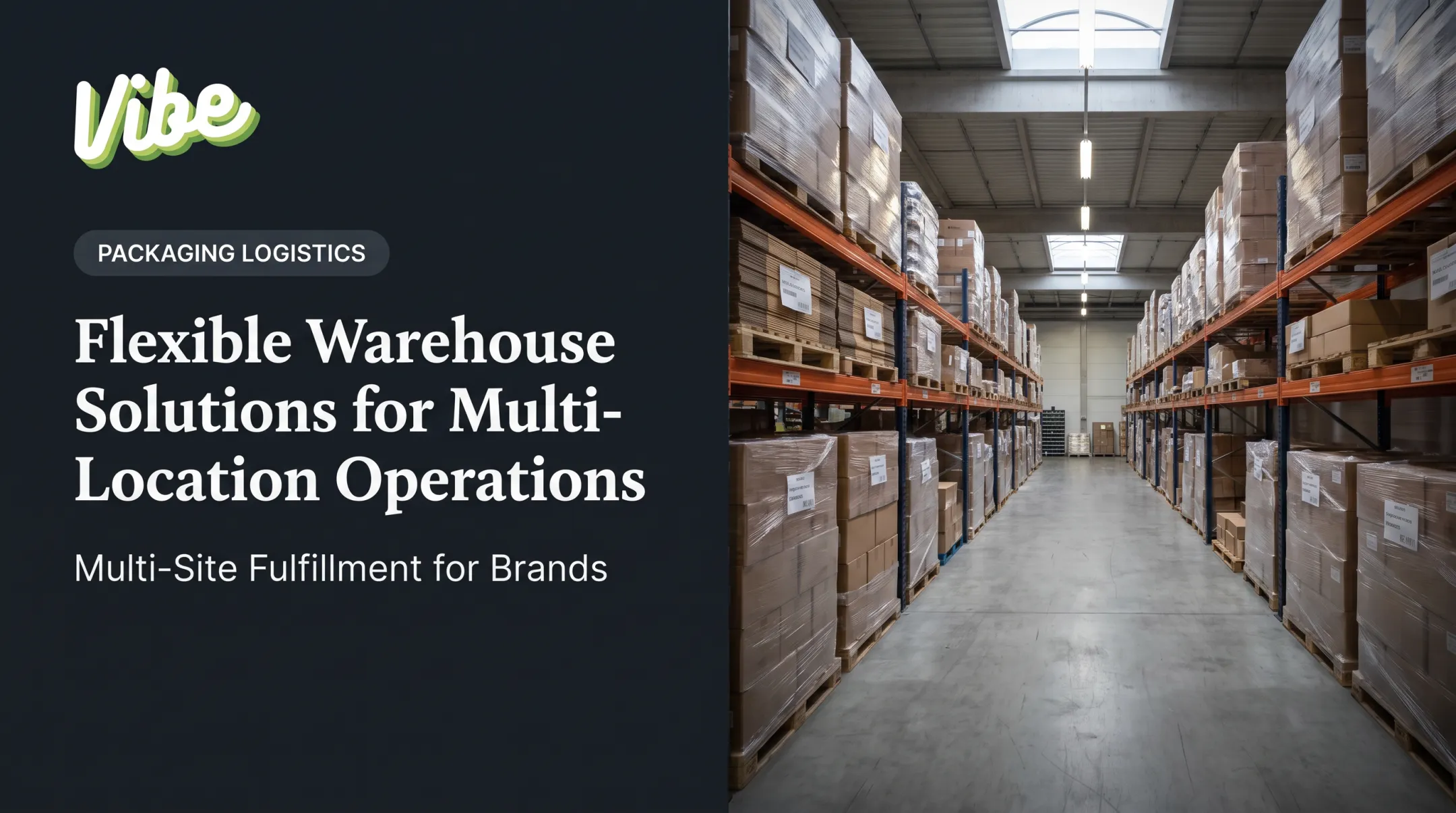 Flexible Warehouse Solutions for Multi-Location Operations