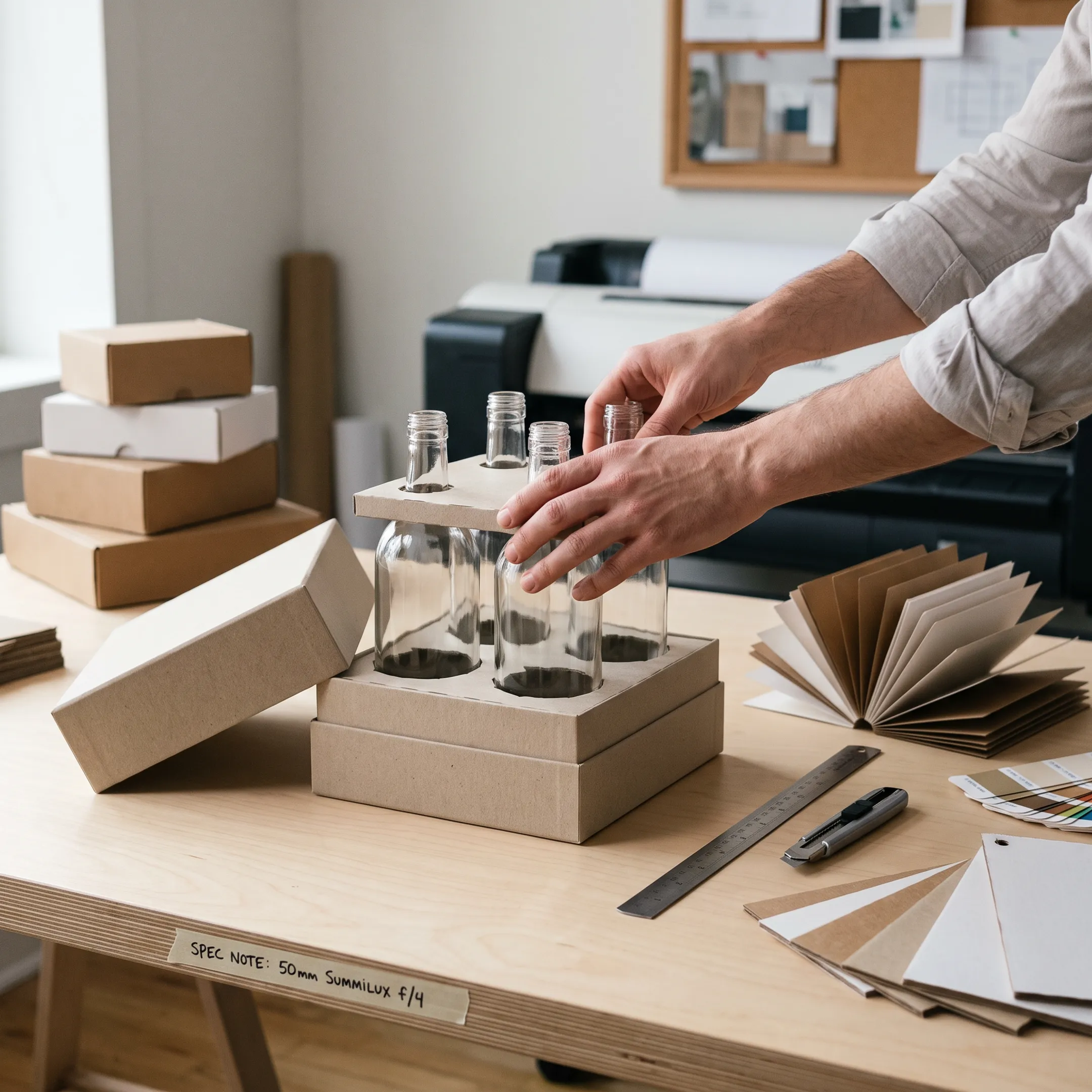 Product-specific custom packaging