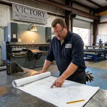Precision sheet metal fabrication shop