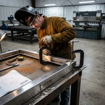 Custom stainless steel fabrication and welding