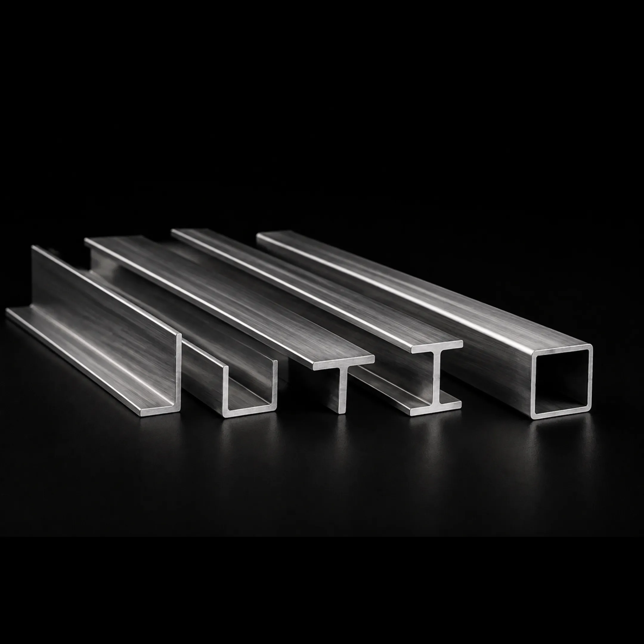 Fabricator welding a stainless steel component