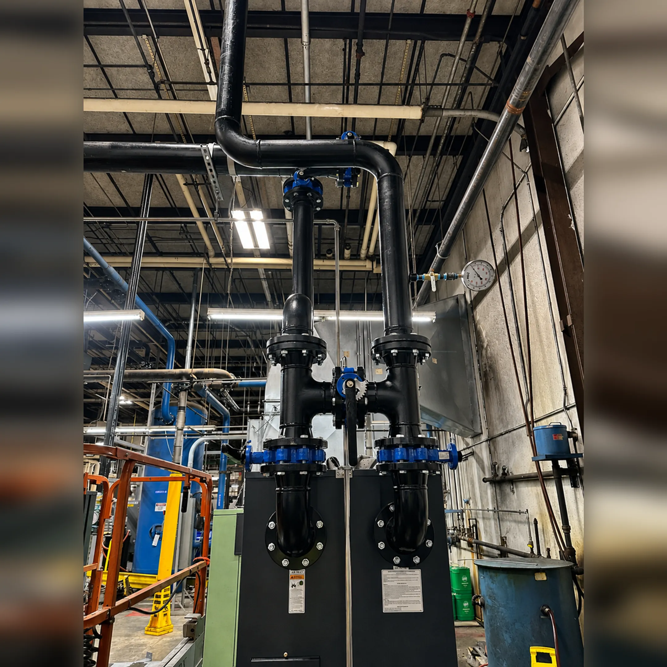 Industrial piping fabrication process