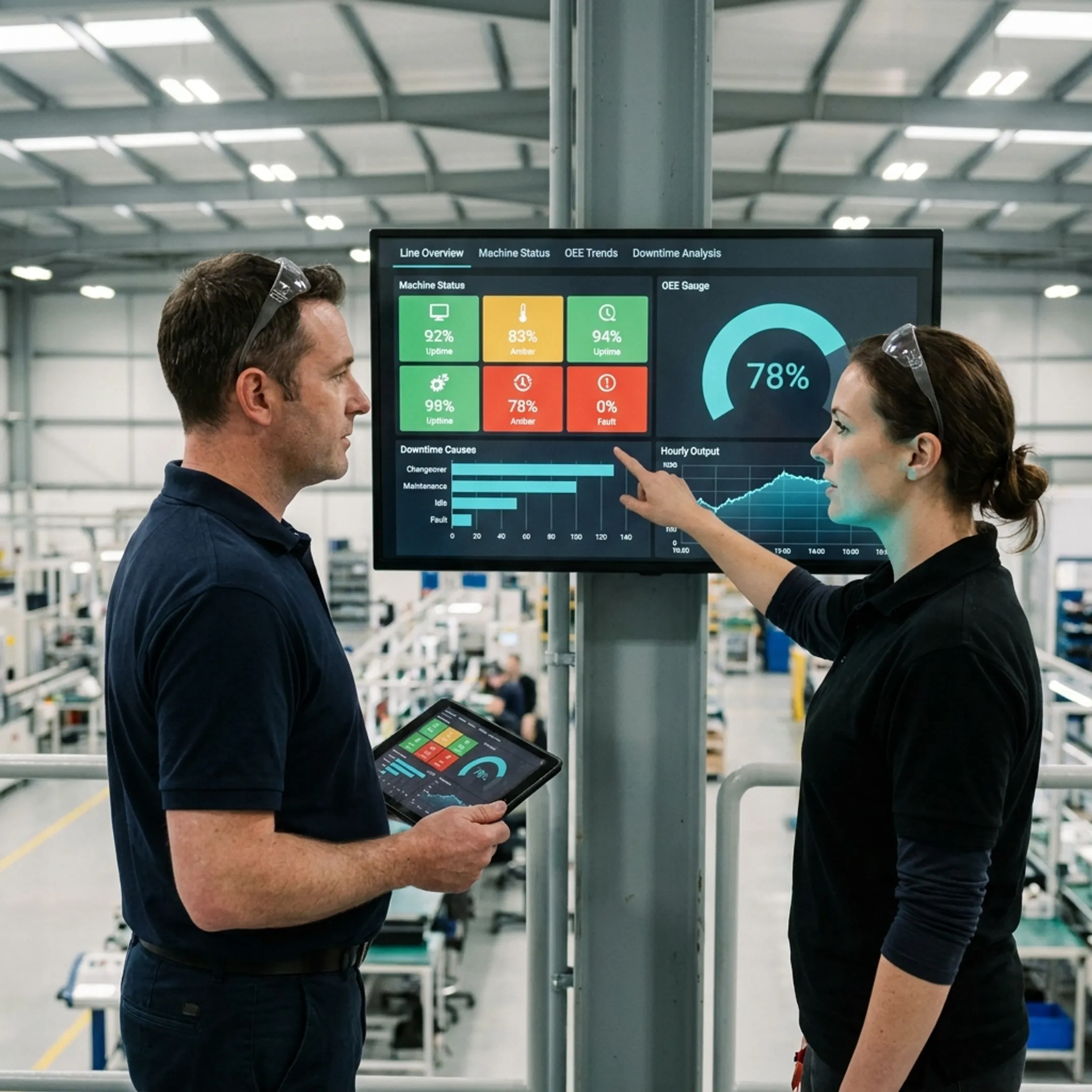 Digital Production Boards for Manufacturing