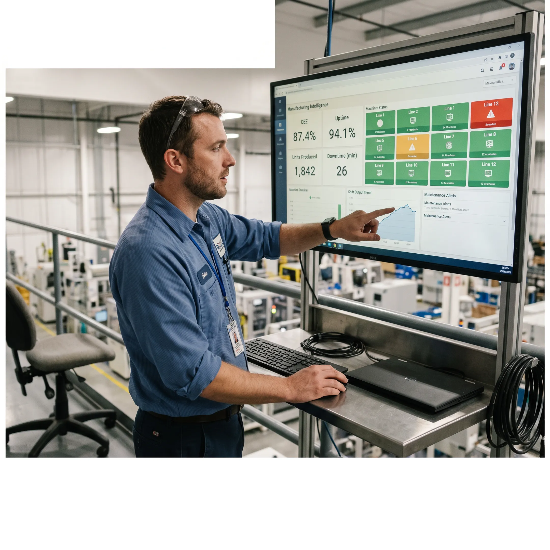 Production Monitoring and Tracking Software