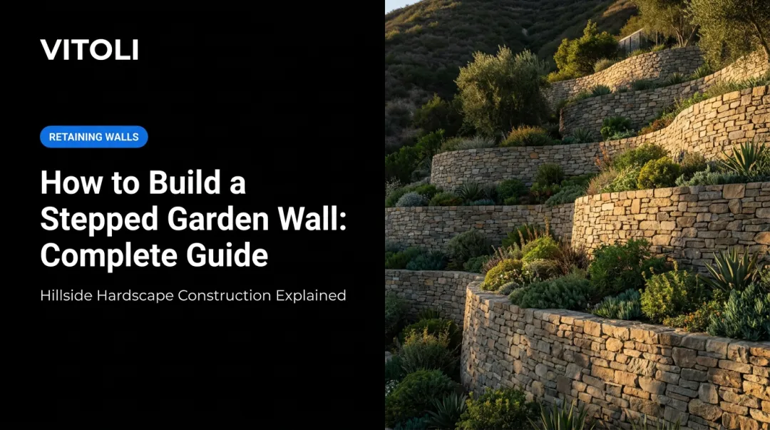 How to Build a Stepped Garden Wall: Complete Guide