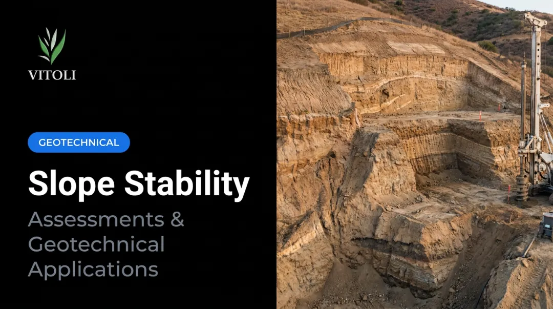 Slope Stability: Assessments & Geotechnical Applications