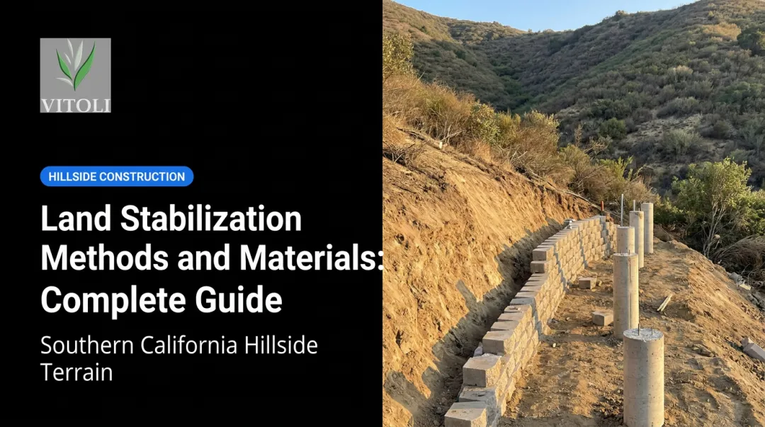 Land Stabilization Methods and Materials: Complete Guide
