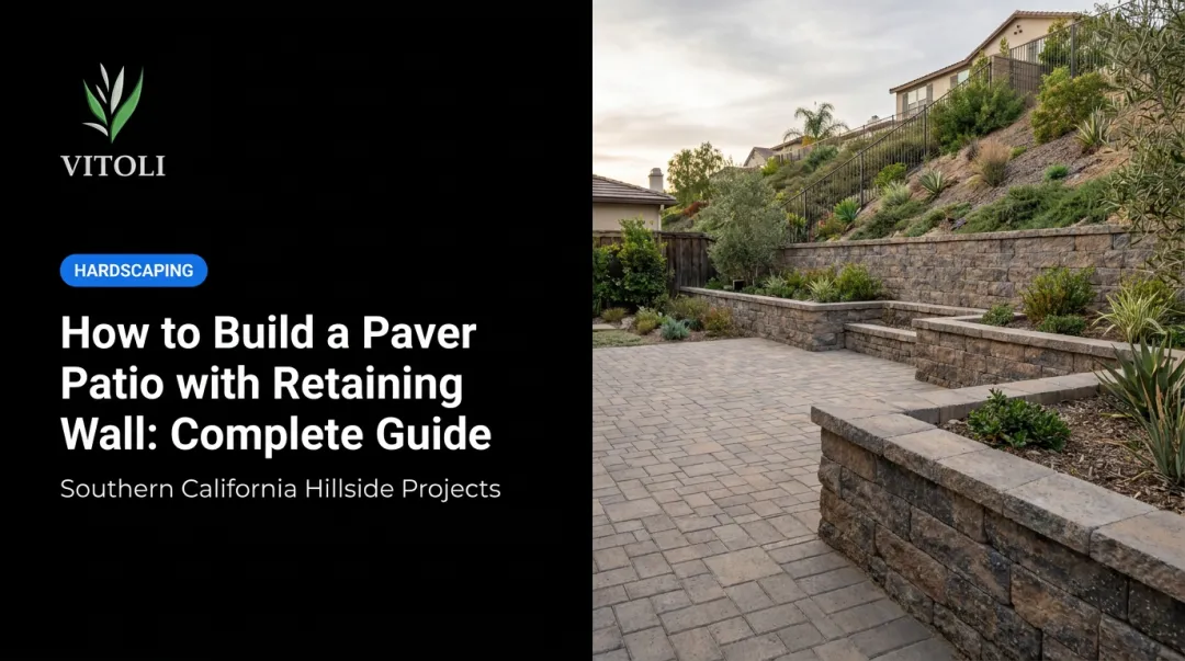 How to Build a Paver Patio with Retaining Wall: Complete Guide