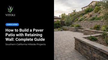 How to Build a Paver Patio with Retaining Wall: Complete Guide