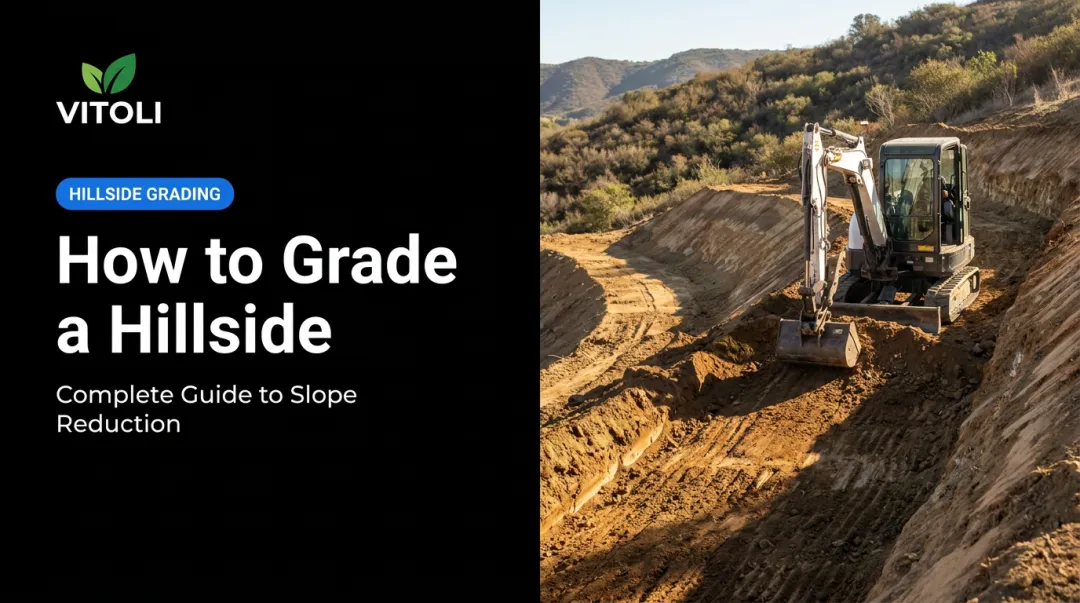How to Grade a Hillside: Complete Guide to Slope Reduction