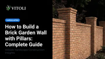 How to Build a Brick Garden Wall with Pillars: Complete Guide