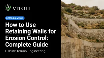 How to Use Retaining Walls for Erosion Control: Complete Guide
