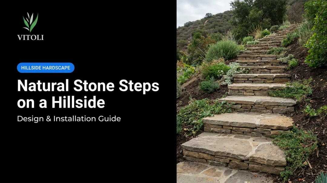 Natural Stone Steps on a Hillside: Design & Installation Guide