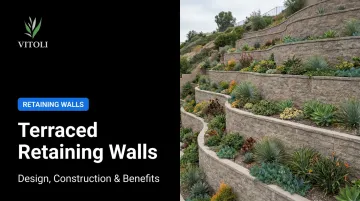 Terraced Retaining Walls: Design, Construction &amp; Benefits