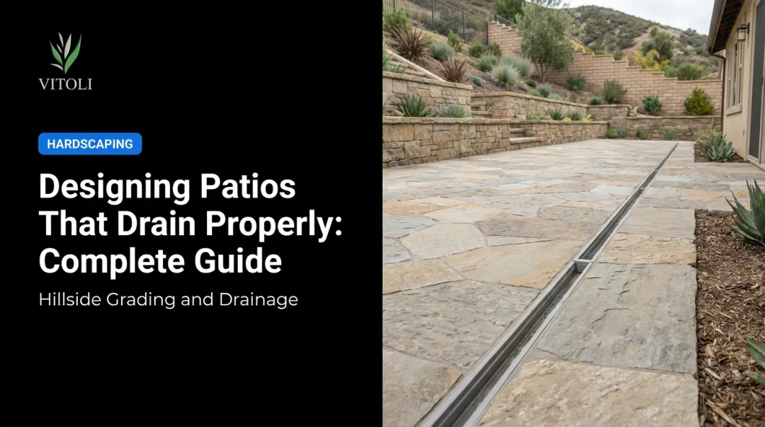 Designing Patios That Drain Properly: Complete Guide