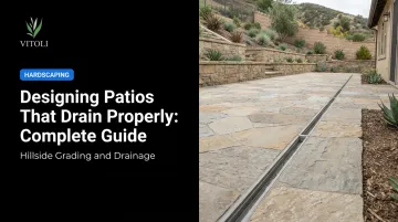 Designing Patios That Drain Properly: Complete Guide