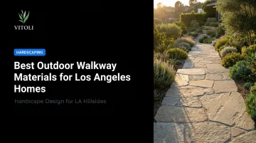 Best Outdoor Walkway Materials for Los Angeles Homes