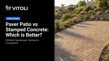 Paver Patio vs Stamped Concrete: Which is Better?
