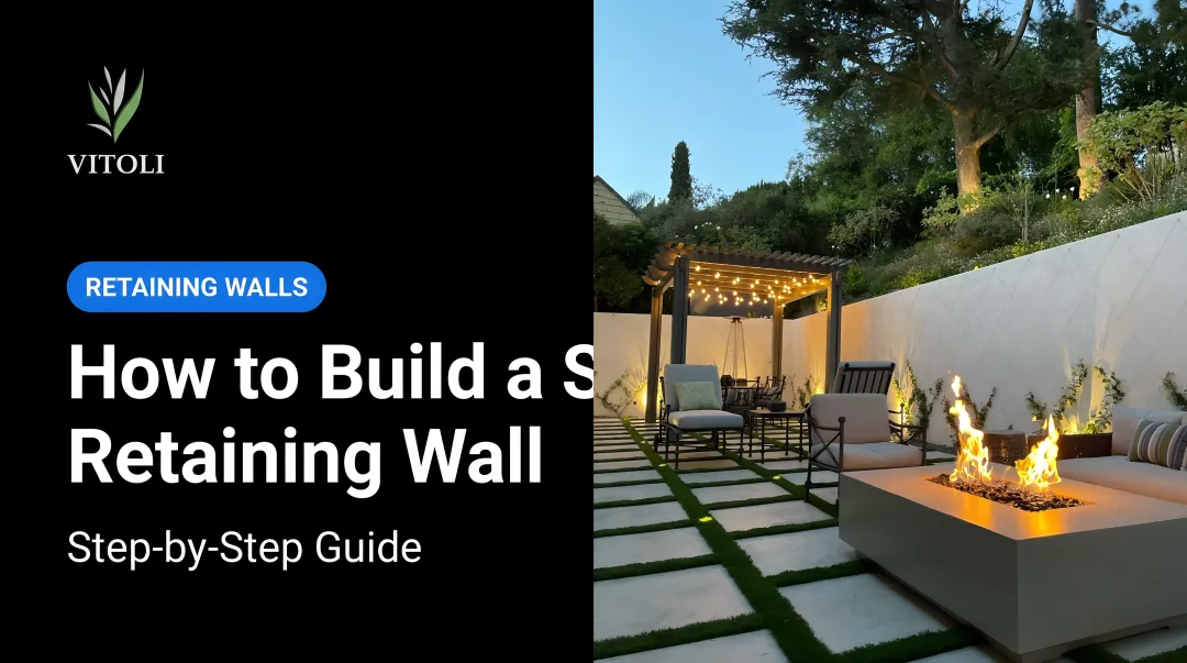 How to Build a [Small Retaining Wall](/service/retaining-wall-installation-service): Step-by-Step Guide
