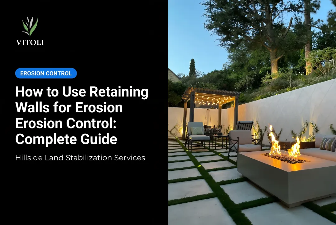 How to Use Retaining Walls for Erosion Control: Complete Guide