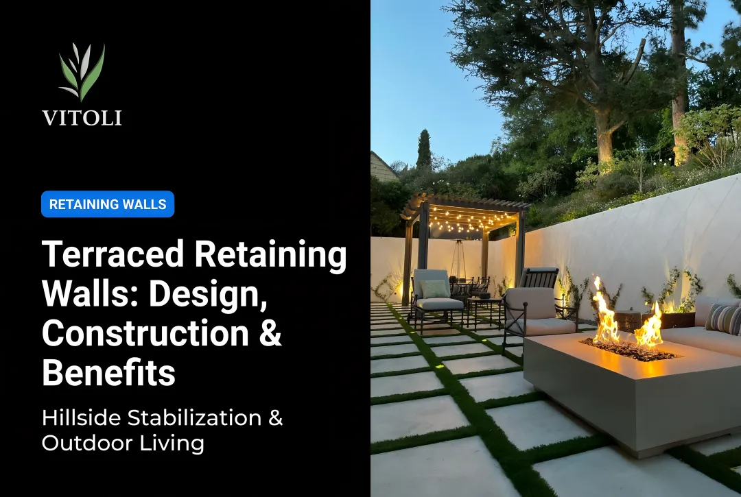 Terraced Retaining Walls: Design, Construction & Benefits