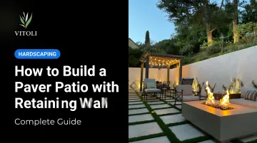 How to Build a Paver Patio with Retaining Wall: Complete Guide