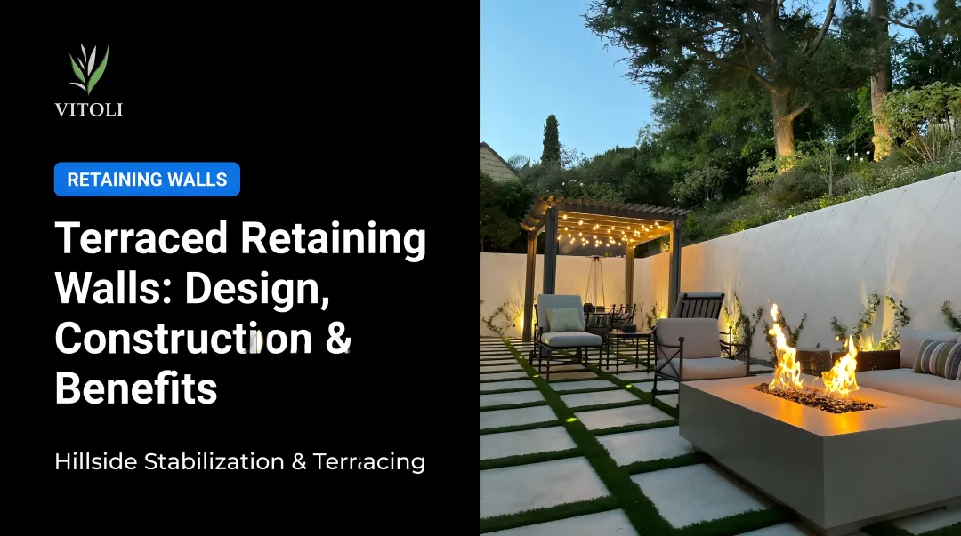 Terraced Retaining Walls: Design, Construction & Benefits