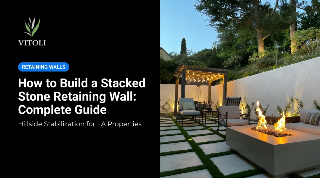 How to Build a Stacked Stone Retaining Wall: Complete Guide