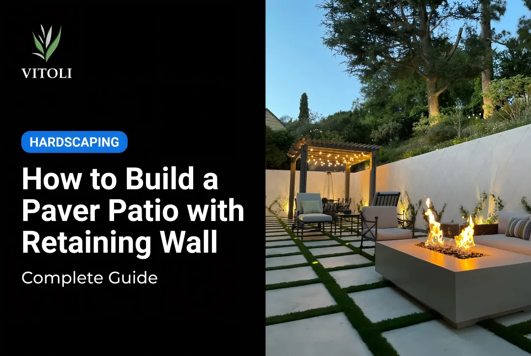 How to Build a Paver Patio with Retaining Wall: Complete Guide