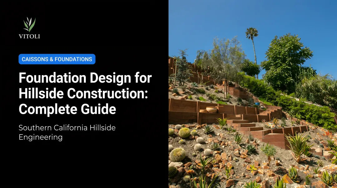 Foundation Design for Hillside Construction: Complete Guide
