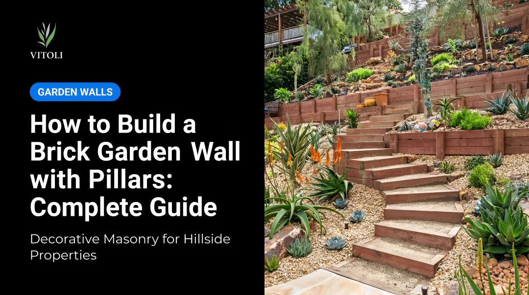 How to Build a Brick Garden Wall with Pillars: Complete Guide