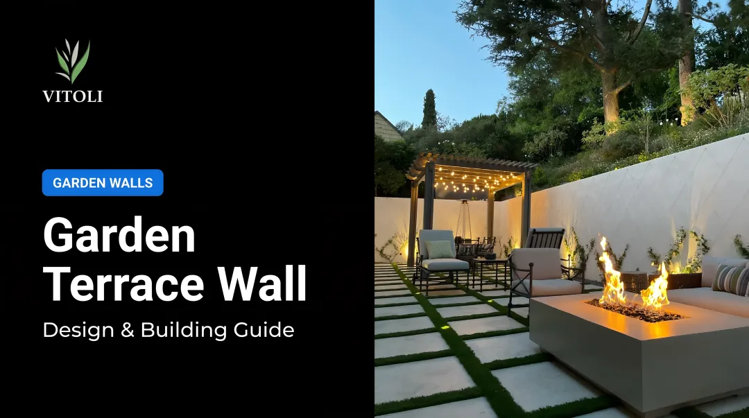 Garden Terrace Wall: Design &amp; Building Guide