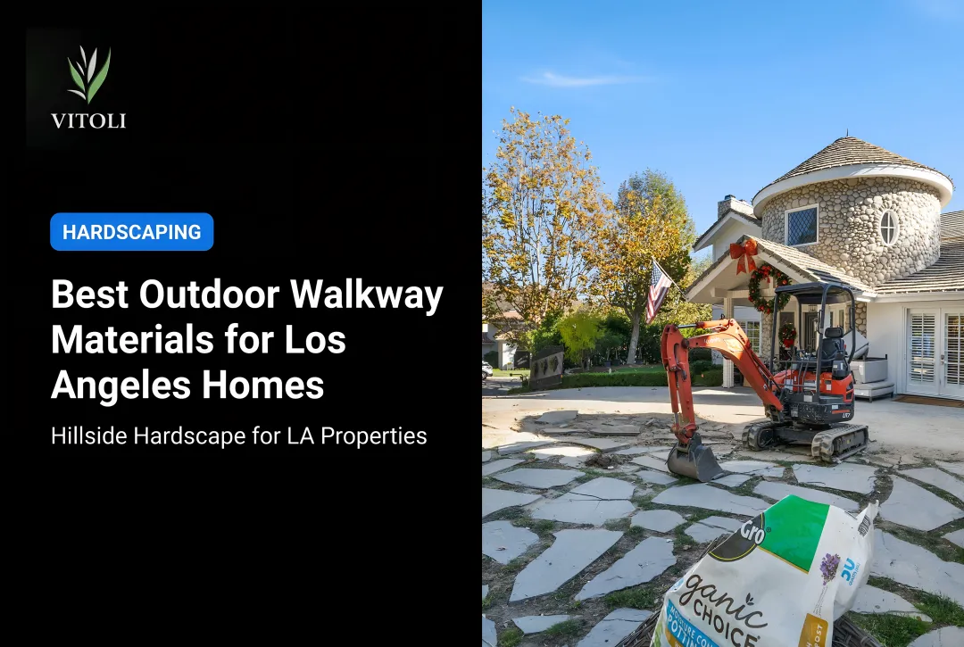 Best Outdoor Walkway Materials for Los Angeles Homes