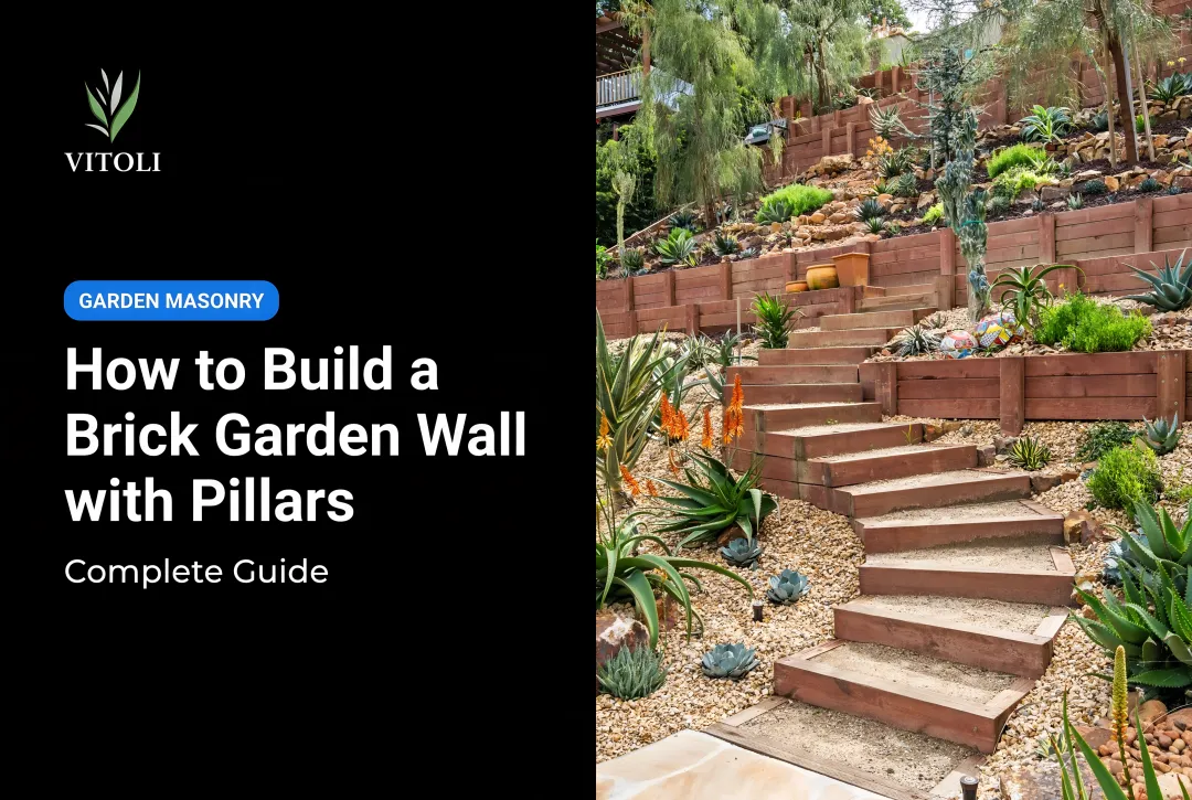 How to Build a Brick Garden Wall with Pillars: Complete Guide