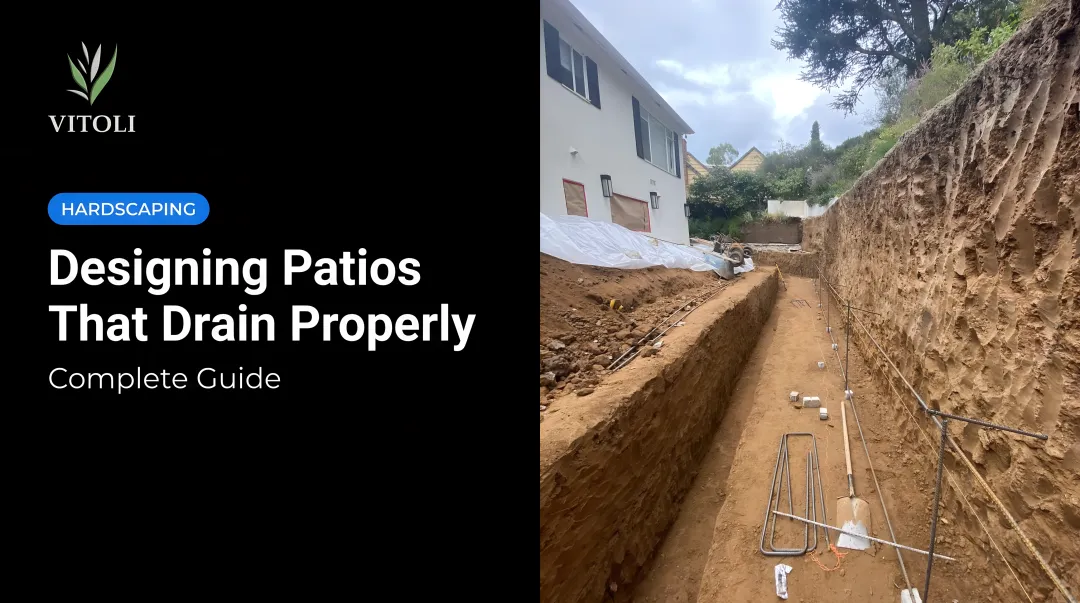 Designing Patios That Drain Properly: Complete Guide