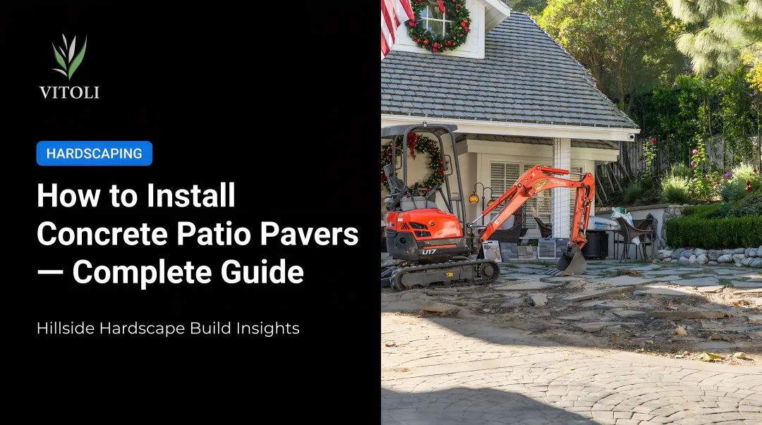 How to Install Concrete Patio Pavers — Complete Guide