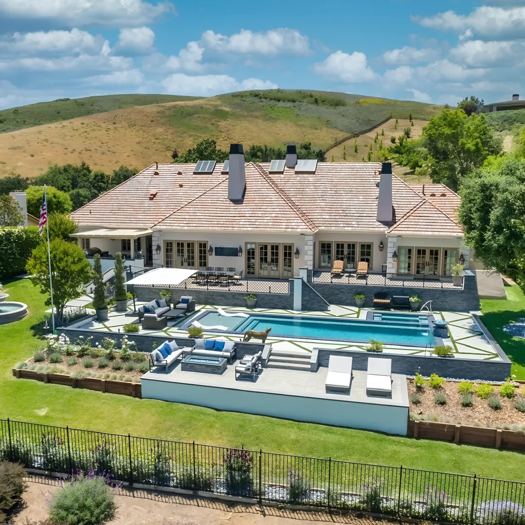 Luxury hillside home construction and design-build planning