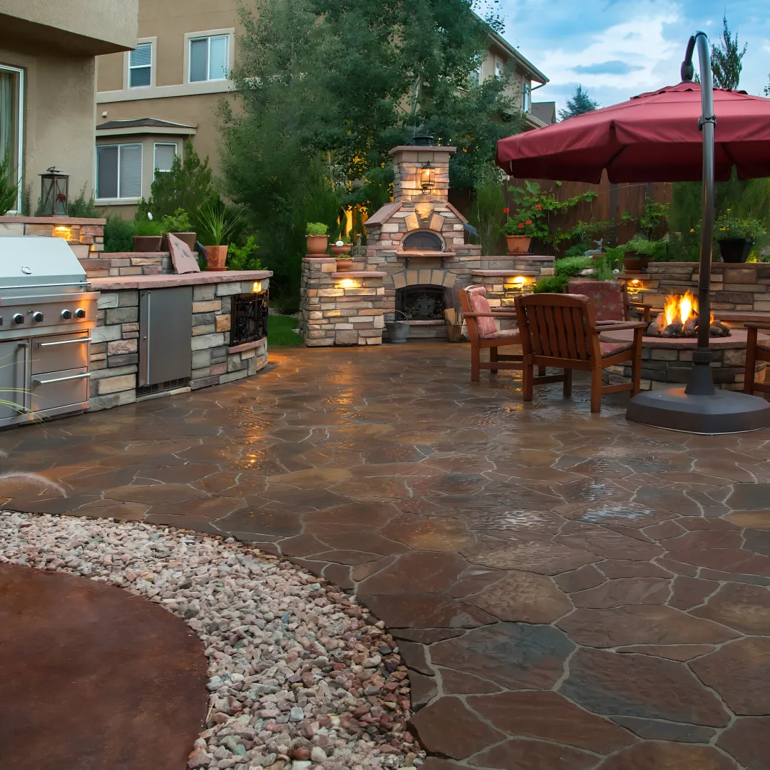 Remodeled outdoor living space in Thousand Oaks