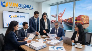 VJM Global advisory team assisting Australian client with cross-border business setup