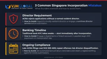 Three critical Singapore incorporation mistakes UAE founders must avoid