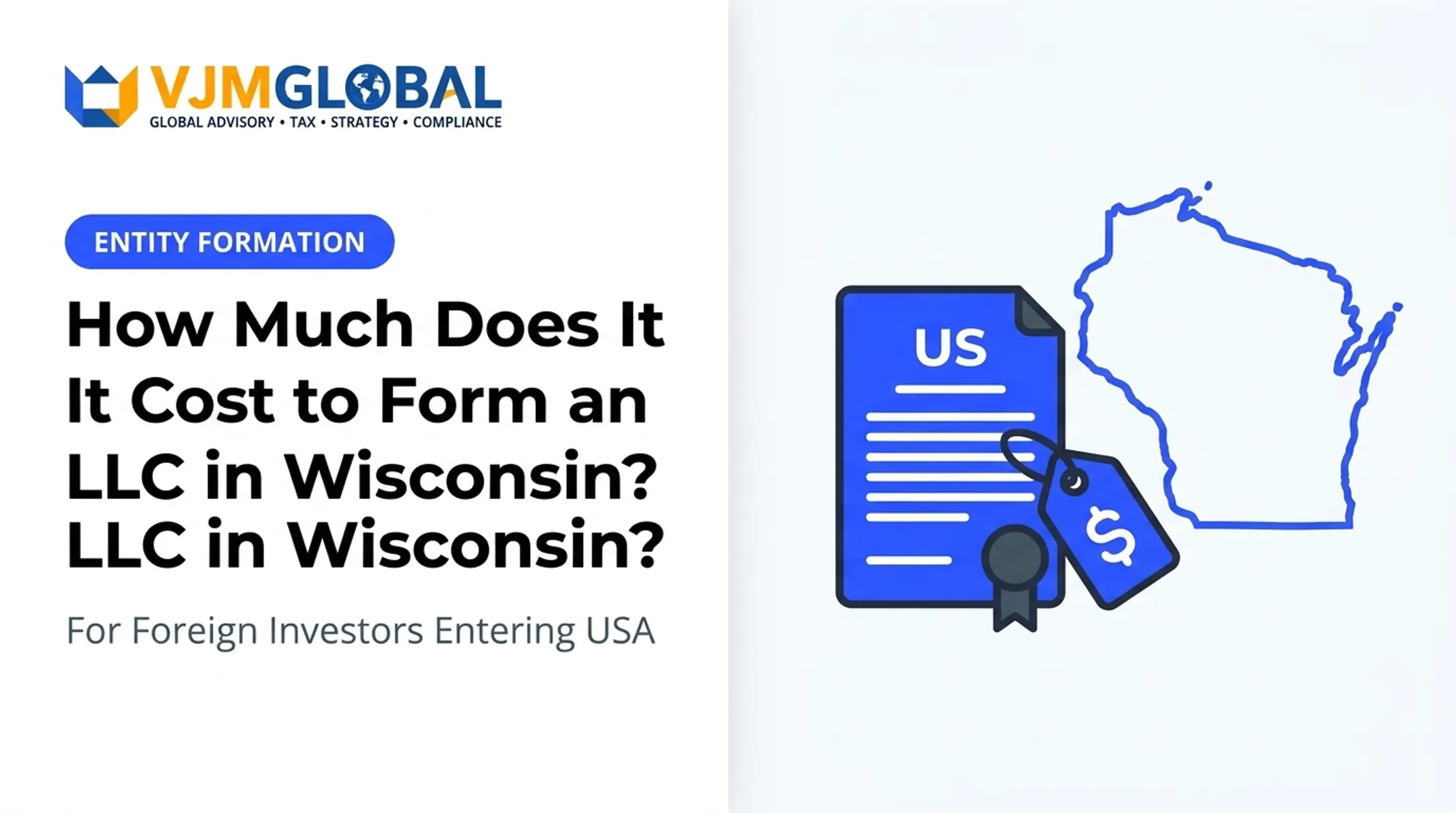 How Much Does It Cost to Form an LLC in Wisconsin?